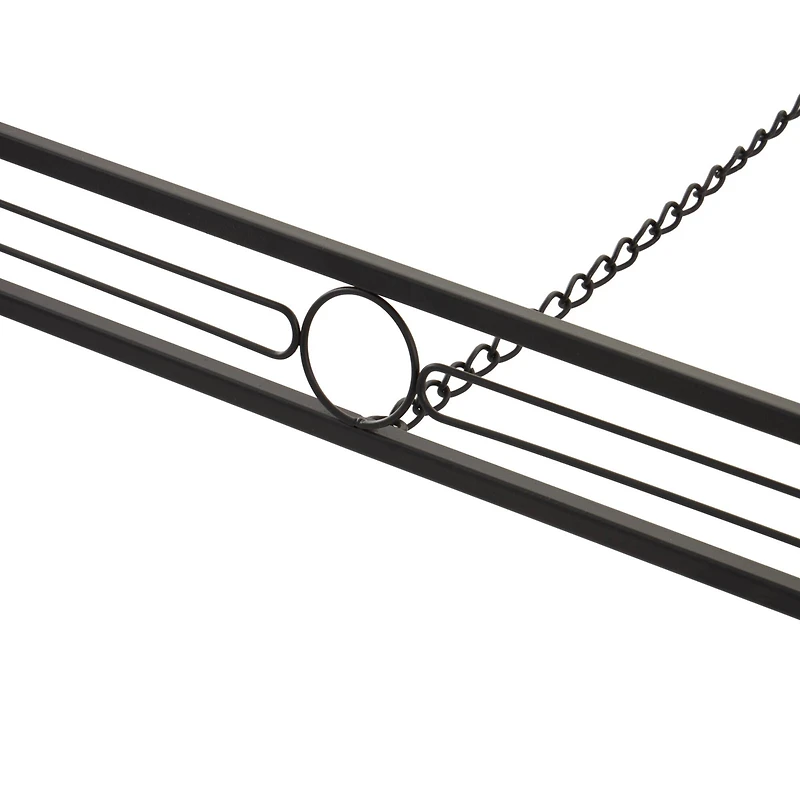 56" Black Metal Adjustable Display Stand Easel