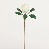 26in. Artificial King Protea Flower Stems - Set of 4