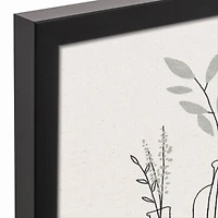 Sage Books Black Framed Canvas Wall Art