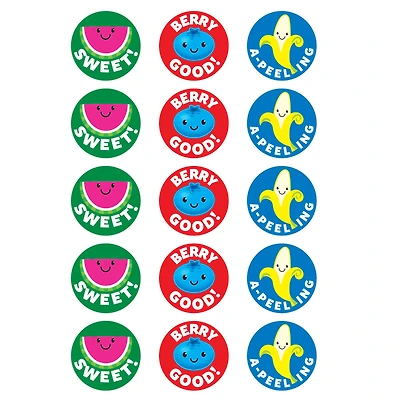 Trend Enterprises® Friendly Fruit Punch Scented Stinky Stickers®, 60ct.