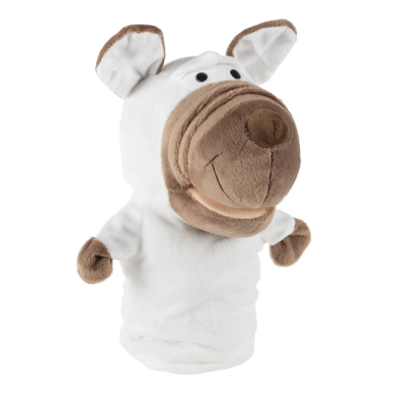 Toy Time Plush Dog Hand Puppet