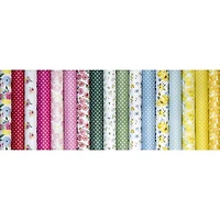Craft Consortium Bright Blooms Double-Sided Paper Pad, 6" x 6"