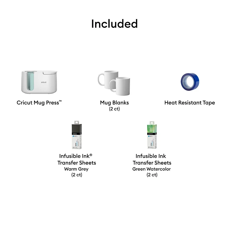Cricut Mug Press™ & Sublimation Bundle