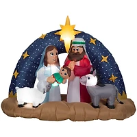 6.5ft. Airblown® Inflatable Starry Nativity Scene