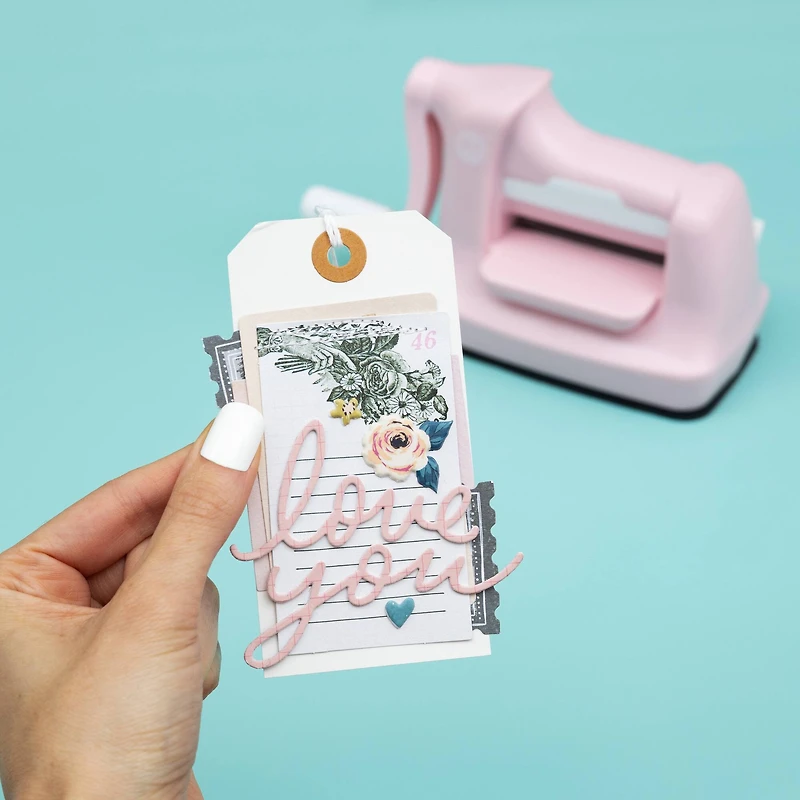 We R Memory Keepers® Mini Evolution™ Pink Die Cut Machine Kit