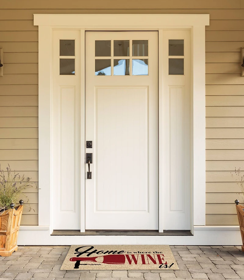 DII® Home Is Where The Wine Is Doormat