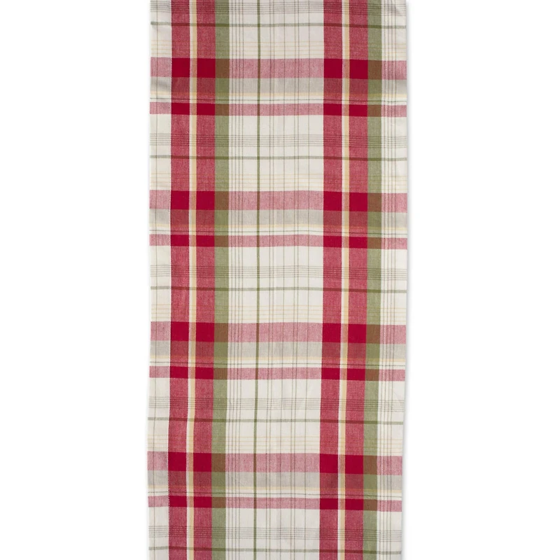 Orchard Plaid Table Runner 14" x 72"