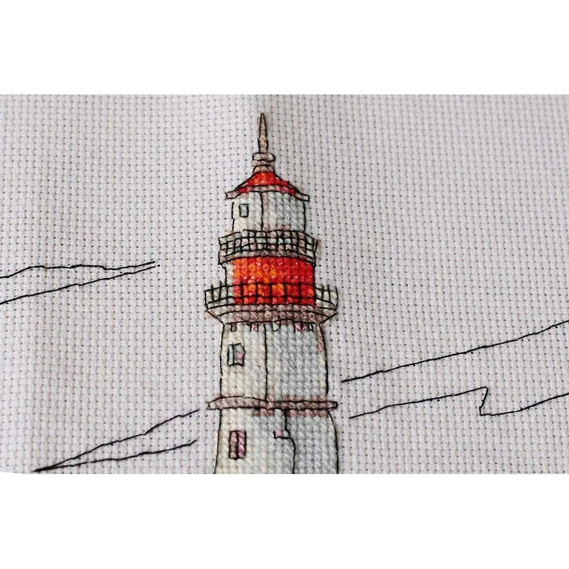 Abris Art Lighthouse Light Cross-Stitch Kit