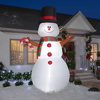 10ft. Animated Airblown® Inflatable Christmas Swiveling Snowman