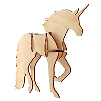 Leisure Arts® Paint It! Build It! Wood Unicorn Kit