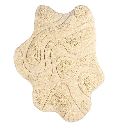 Hello Honey® 43" x 36" Natural Textured Harmony Tufted Rug