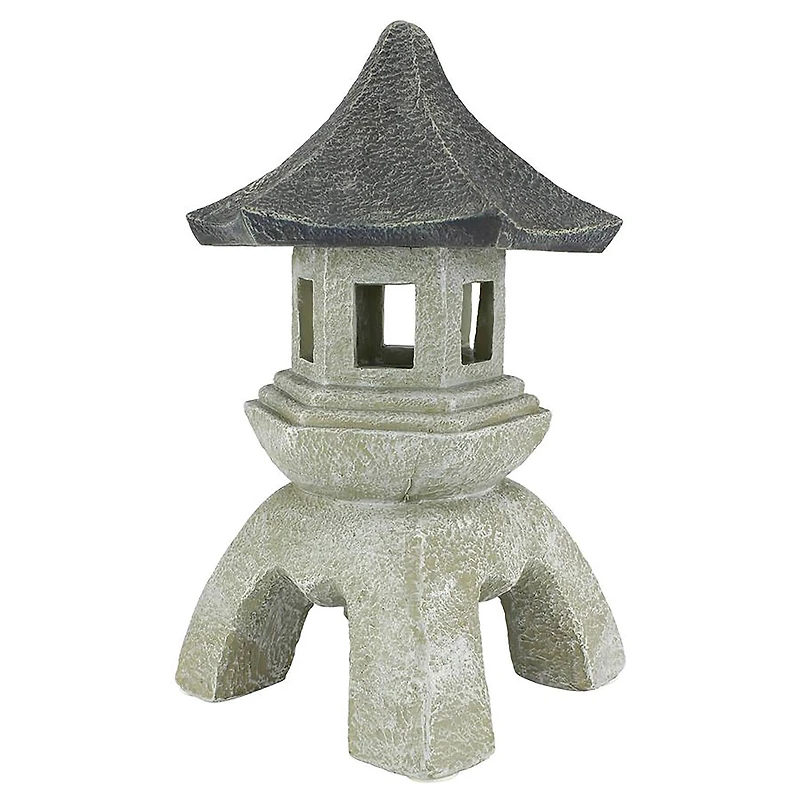 Design Toscano® 17.5" Large Pagoda Lantern Sculpture