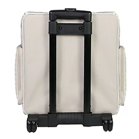 Everything Mary Tan Dot Rolling Scrapbooking Case