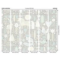 Origin Murals Scandinavian Forest Animals Wall Mural