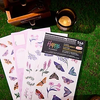 The Classic Happy Planner® Butterfly Botanics Sticker Book