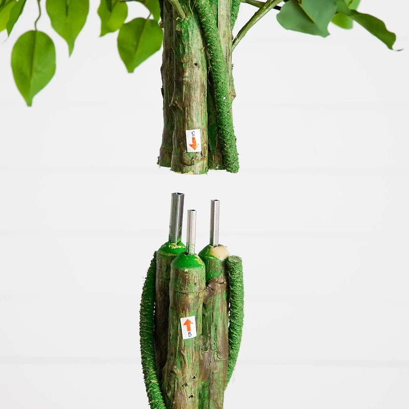 6.5ft. UV Resistant Artificial Ficus Tree (Indoor/Outdoor)