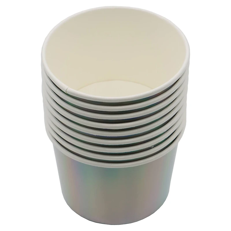 8oz. Iridescent Snack Cups, 10ct. by Celebrate It™