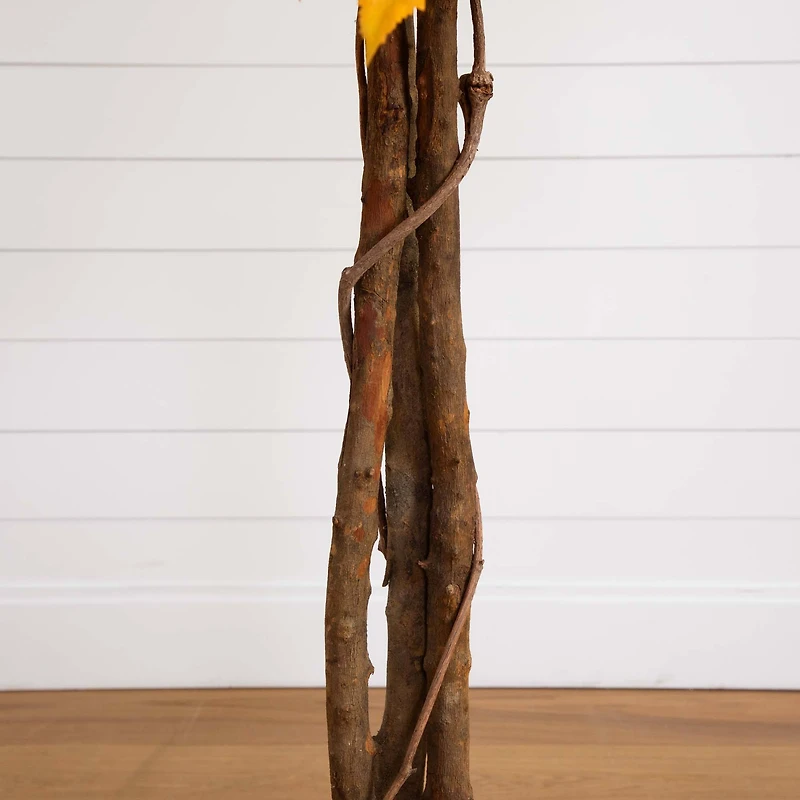 6ft. Deluxe Potted Artificial Autumn Maple Tree