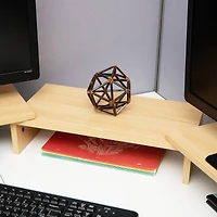 Mind Reader Geometric Sculpture Black