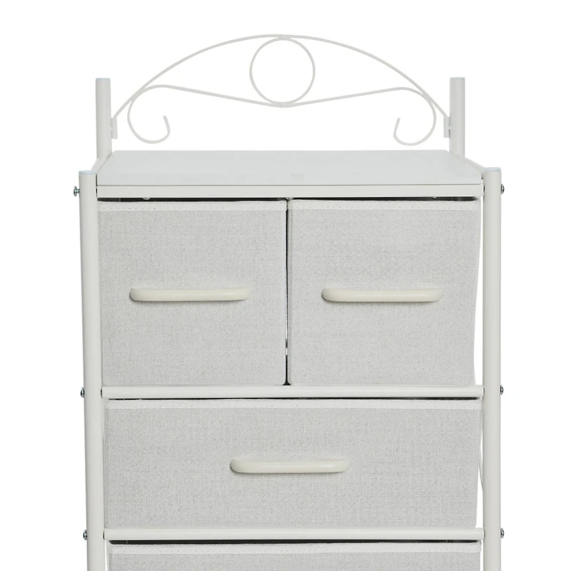 Household Essentials Victoria 54" 8-Drawer Narrow Dresser