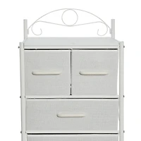 Household Essentials Victoria 54" 8-Drawer Narrow Dresser