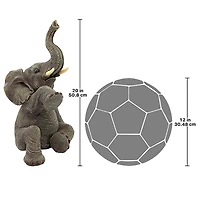 Design Toscano 20" Petey the Pint-Sized Elephant Garden Statue