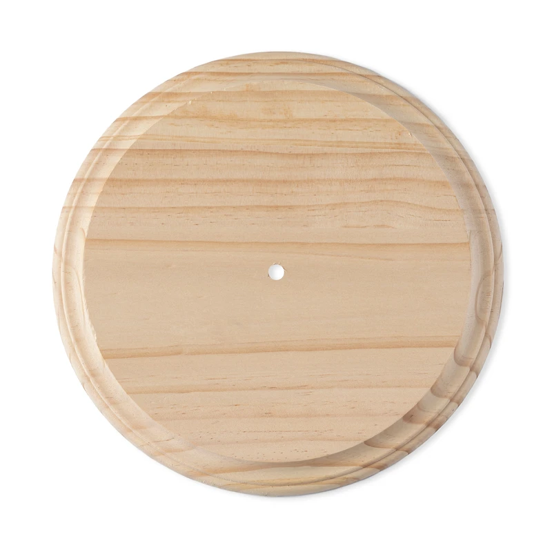 6 Pack: 11" Round Wood Clock Surface by Make Market®