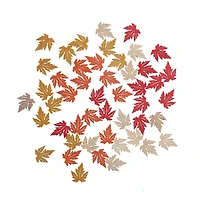 Thanksgiving Wood Leaves, 48ct. by Celebrate It™