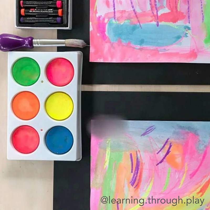 Micador Early stART Low-Mess Washable Paint Disc Set