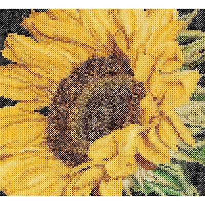 Thea Gouverneur Sunflower Cross Stitch Kit