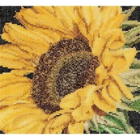Thea Gouverneur Sunflower Cross Stitch Kit