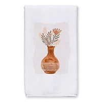 Terracotta Vase 16" x 25" Tea Towel Set of 2
