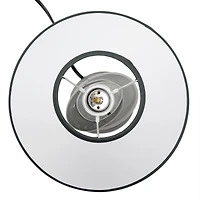 Creekwood Home Priva 14.7" Gray Stacking Stones Table Lamp