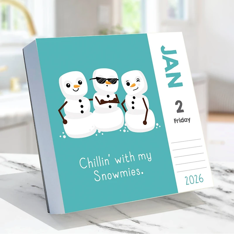 2026 Puns of Fun Daily Desktop Calendar