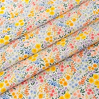 SINGER Spring Gnome Floral Cotton Fabric