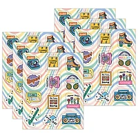 Carson Dellosa Education® Happy Ever Elementary Retro Remix Motivators Stickers, 6 Packs of 72