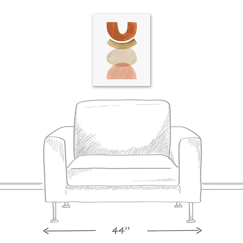 Mid-Century Balance Canvas Wall Art