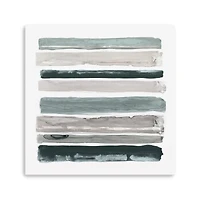 Teal Rothko’S Stripes I Canvas Giclee