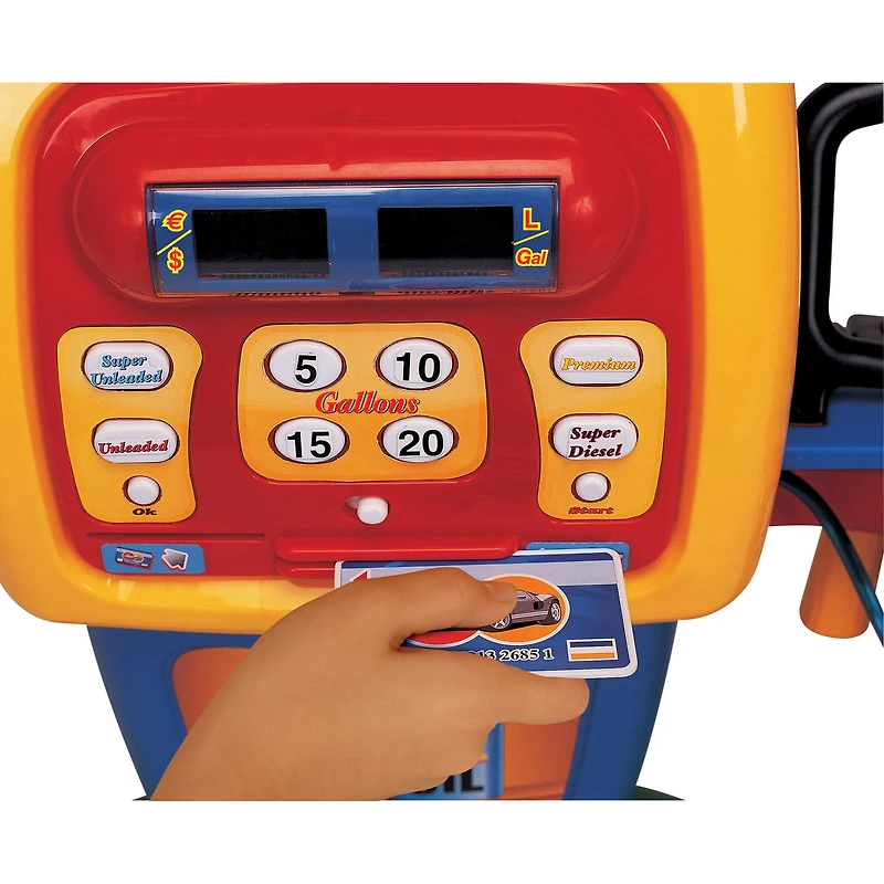 Children's Electronic Self-Service Gas Station Playset