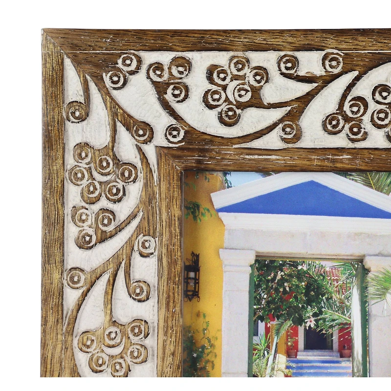 2 Pack Brown Mango Wood Natural 9" x 11" Frame