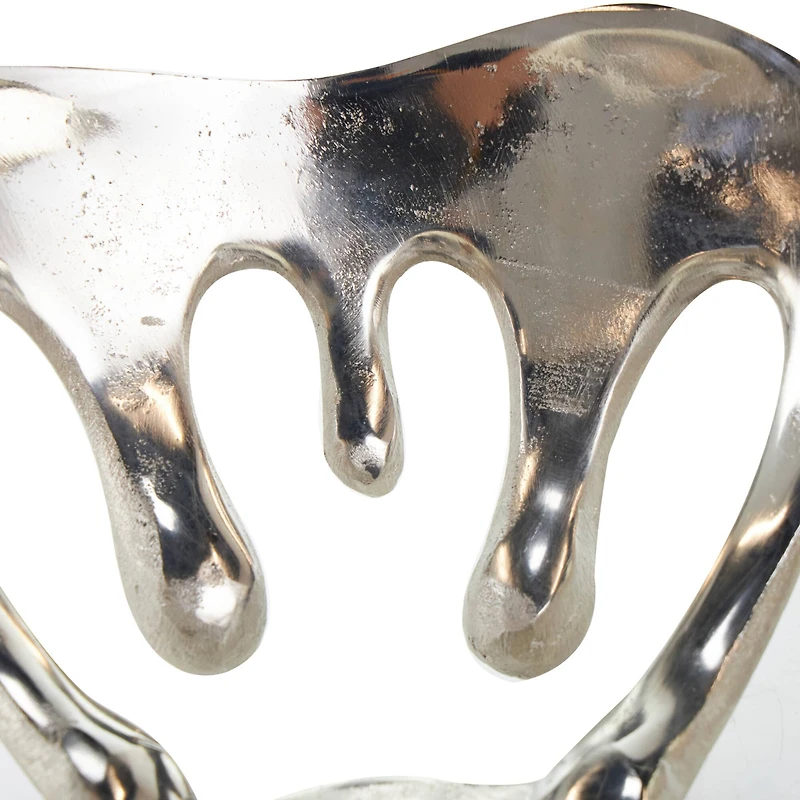 Aluminum Drip Decorative Bowl Set with Open Frame Design