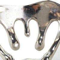 Aluminum Drip Decorative Bowl Set with Open Frame Design