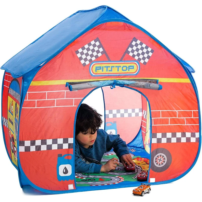 Fun2Give® Pop-it-Up® Pit Stop with Race Mat