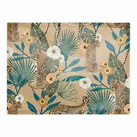 Tropical Cheetah Cotton Twill Placemat