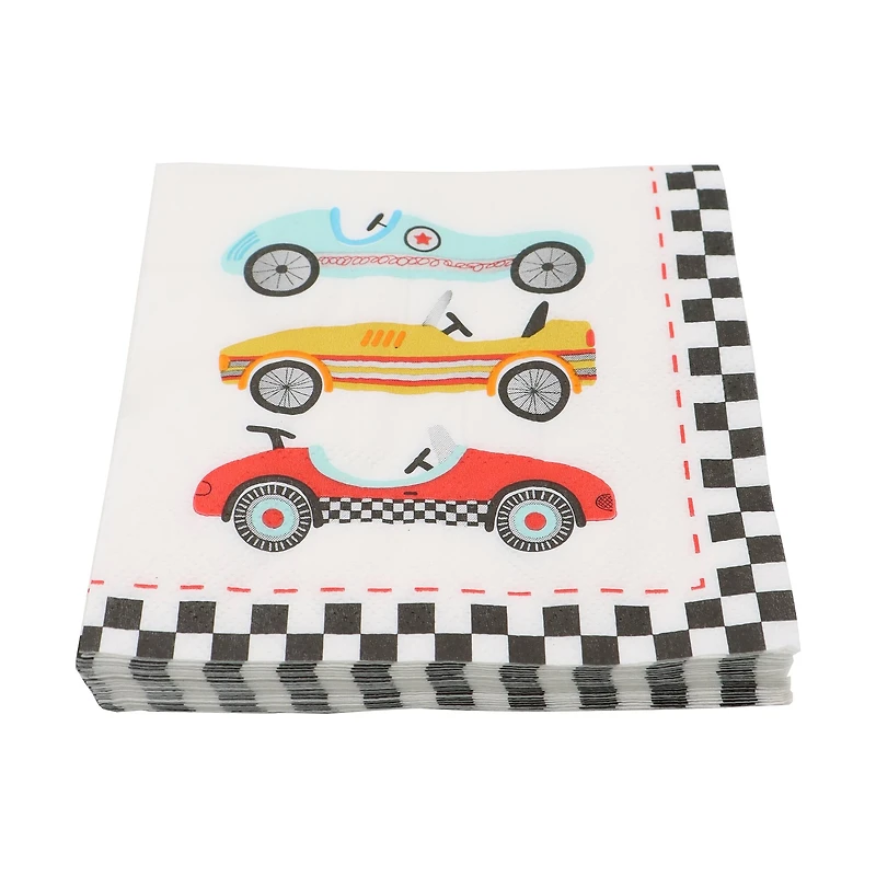 Race Cars Beverage Napkins, 20ct. by Celebrate It™