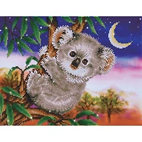 Diamond Dotz® Intermediate Koala Snack Diamond Painting Kit