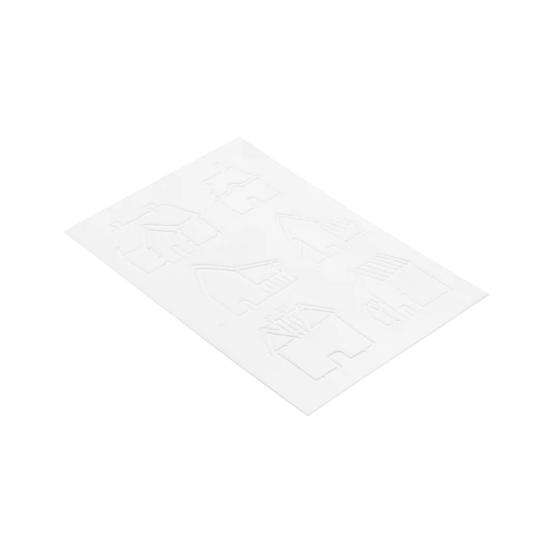 4" x 6" Houses Print Layering Stencil Set by Recollections™