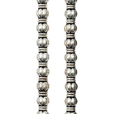 12 Pack: Sterling Silver Plated Beads, 6mm by Bead Landing™