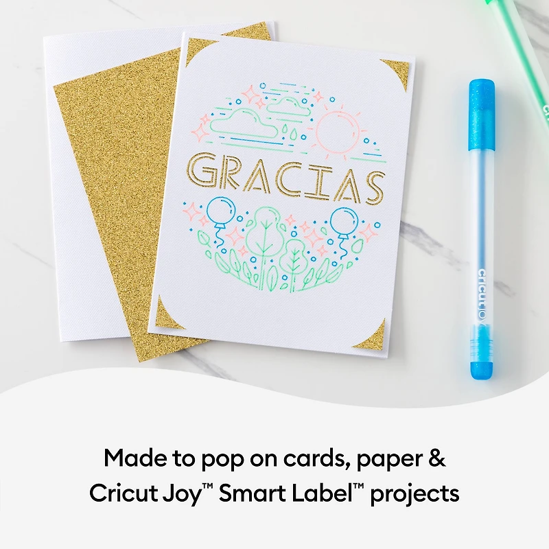Cricut Joy™ Glitter Gel Pens, Neon