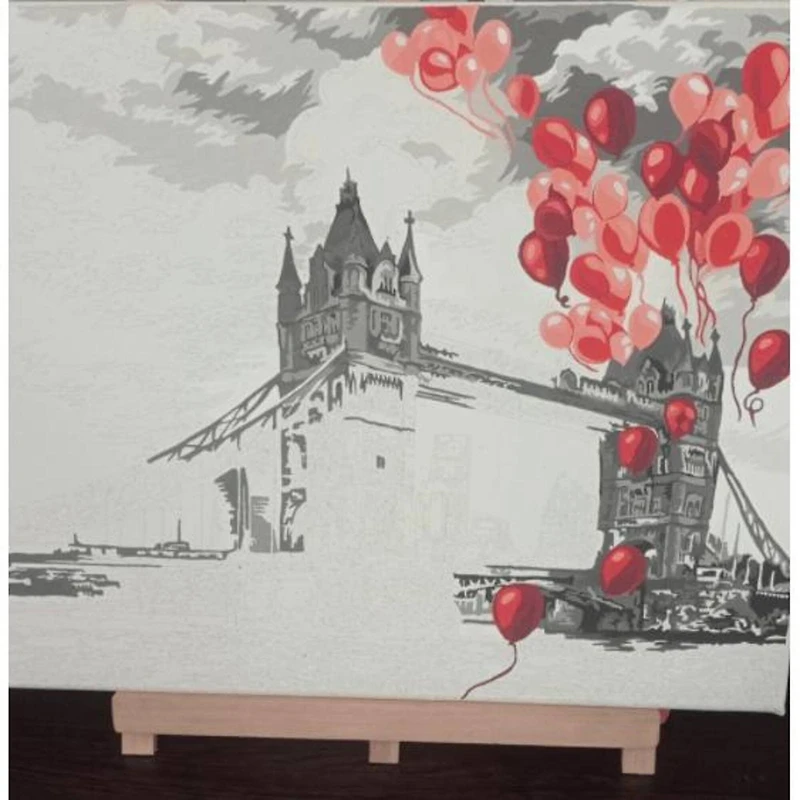 Crafting Spark Tower Bridge Painting by Numbers Kit